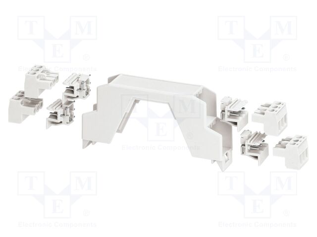 Upper housing; grey; ME 17,5; X: 17.6mm; Y: 99mm; Z: 45.85mm