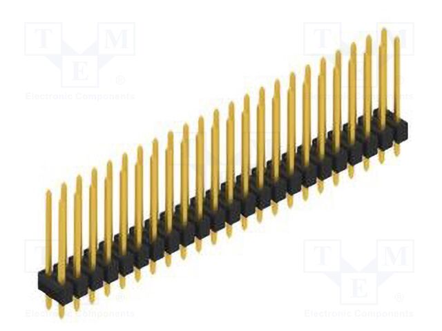 Connector: pin strips; pin header; male; PIN: 46; 2.54mm; THT; 2x23