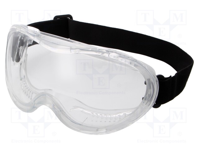 Safety goggles; Lens: transparent; Protection class: BT