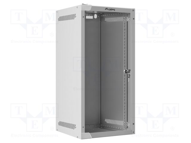 Enclosure: rack cabinet; Standard: 10"; 12U; grey; Z: 310mm; X: 280mm