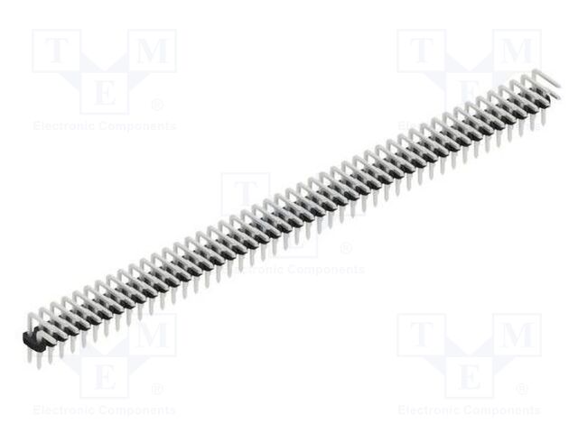 Connector: pin strips; pin header; male; PIN: 92; 2mm; THT; 2x46
