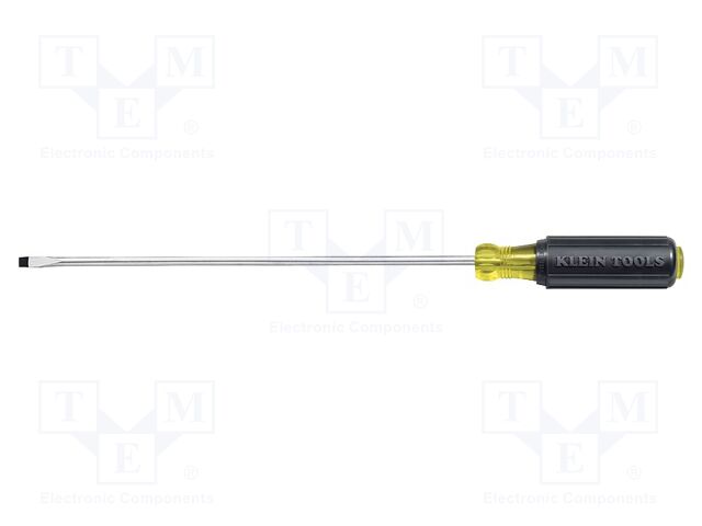 Screwdriver: standard; slot; SL 1/8"; Blade length: 203mm