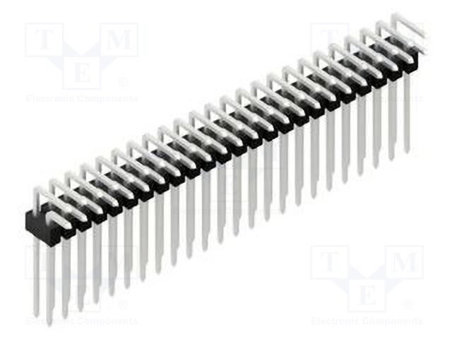 Connector: pin strips; pin header; male; PIN: 48; 2.54mm; THT; 2x24