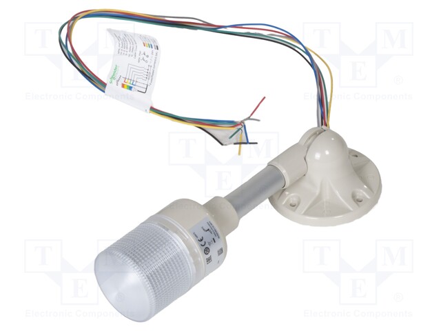 Signaller: signalling column; LED; red; 24VDC; 24VAC; 60mm