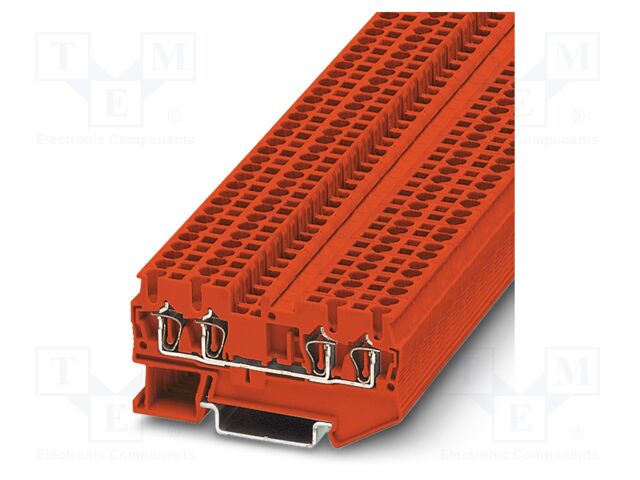 Splice terminal: rail; ST; 24A; 800V; spring clamp; PA; 0.08÷4mm2