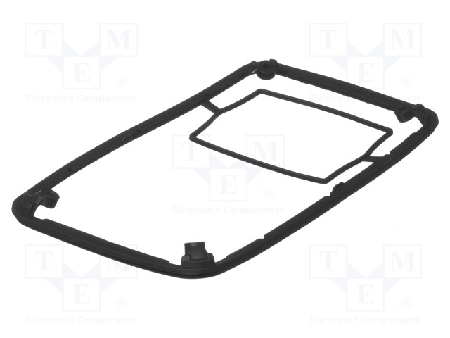 Gasket; elastomer thermoplastic TPE; Series: BoPad; Colour: black