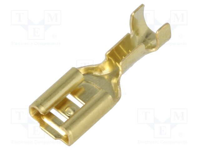 Terminal: flat; 4.8mm; 0.8mm; female; 0.5÷1mm2; crimped; for cable