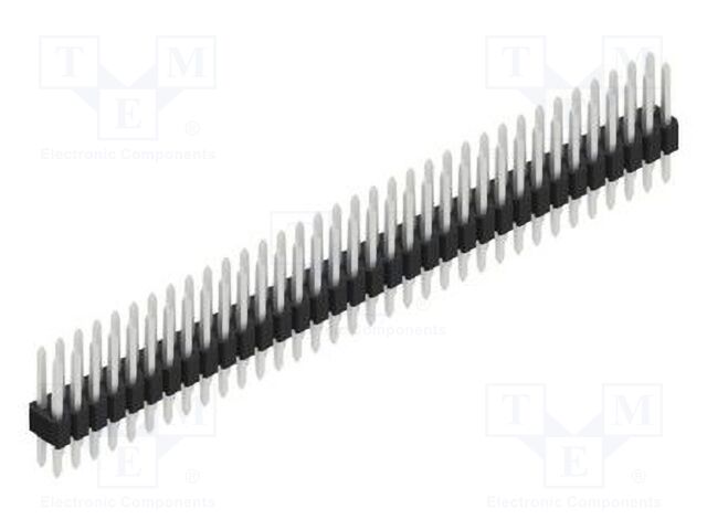 Connector: pin strips; pin header; male; PIN: 68; 1.27mm; THT; 2x34