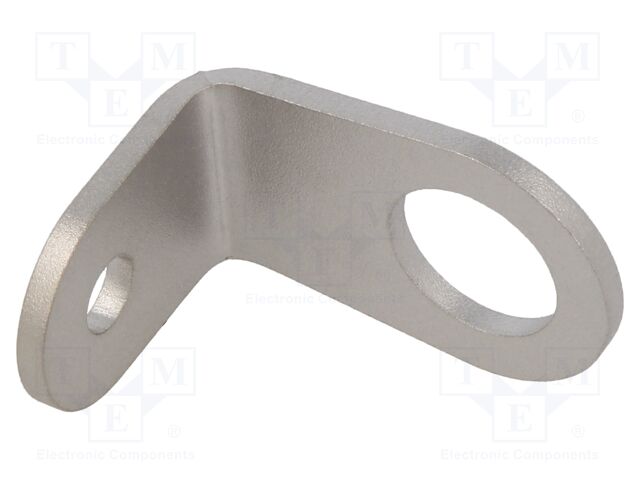 Holder; sensors; W: 16mm; stainless steel; Mount.hole diam: 12mm