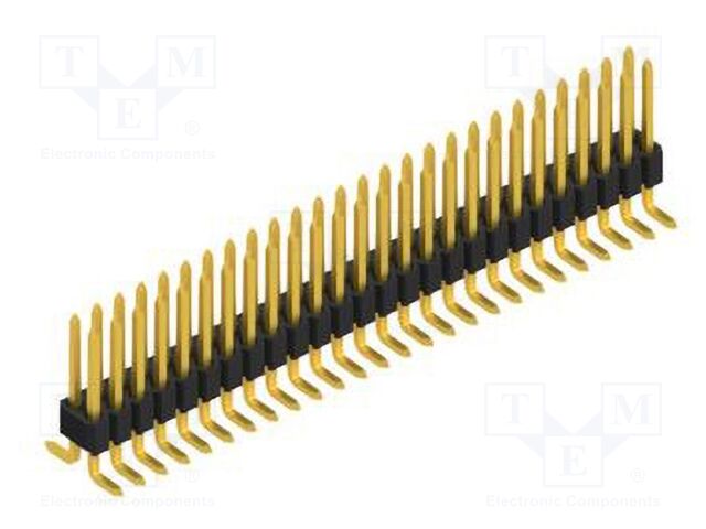 Connector: pin strips; pin header; male; PIN: 52; 1.27mm; SMT; 2x26