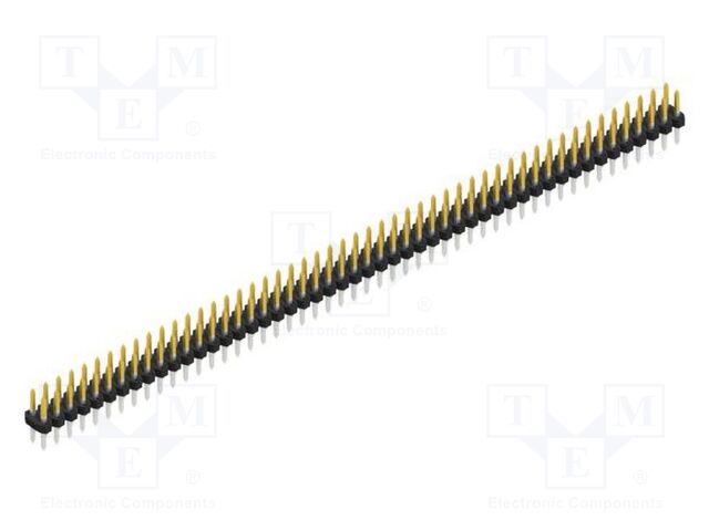 Connector: pin strips; pin header; male; PIN: 100; 2mm; THT; 2x50