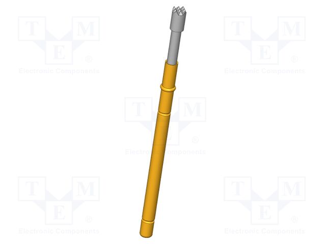 Test needle; Operational spring compression: 4mm; 8A; Ø: 1.8mm