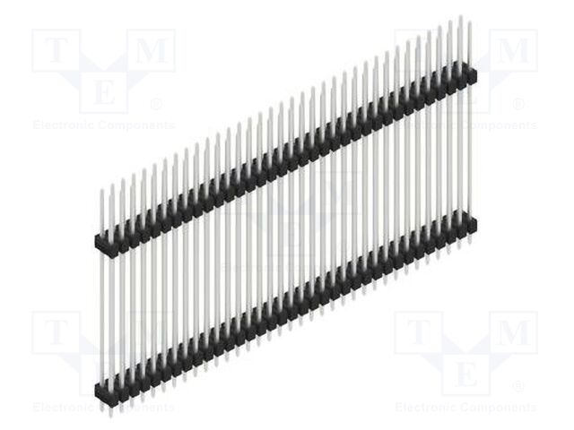 Connector: pin strips; pin header; male; PIN: 70; 2.54mm; THT; 2x35