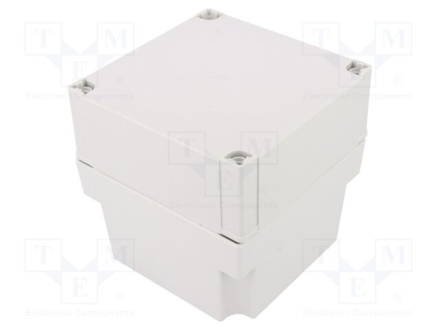 Enclosure: multipurpose; X: 130mm; Y: 130mm; Z: 125mm; MNX; grey; IK08