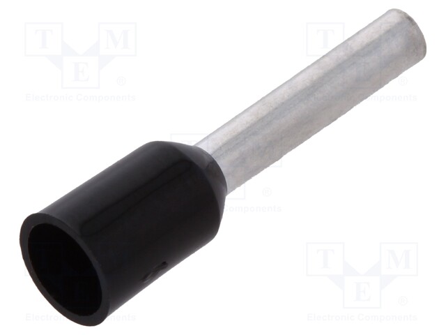 Bootlace ferrule; insulated; copper; Insulation: polyamide; 10mm