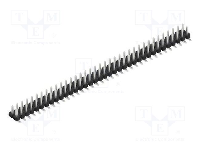 Connector: pin strips; pin header; male; PIN: 72; 2.54mm; SMT; 2x36