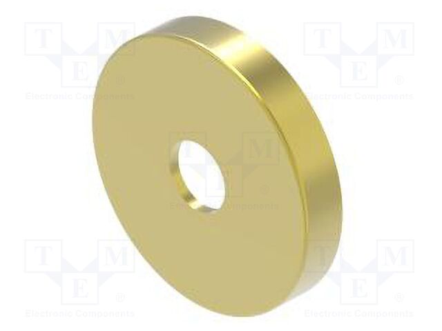 Actuator lens; OptoHiT; golden; aluminium; Ø23.7mm