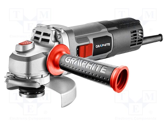 Angle grinder; electric; 1.6kW; 230VAC; 11000rpm; 125mm