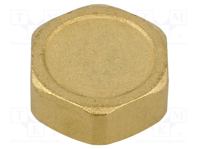 Hexagonal; max.6bar@<90°C,max.16bar@10°C÷30°C; brass CW617N