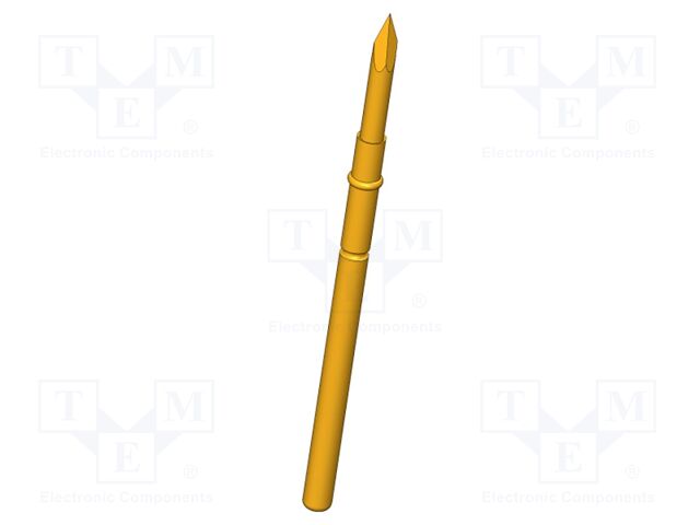 Test needle; Operational spring compression: 4mm; 5A; Ø: 1.3mm