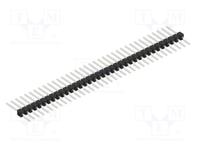 Connector: pin strips; pin header; male; PIN: 36; 2.54mm; SMT; 1x36