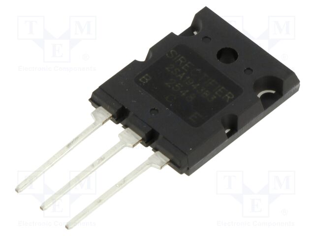 Transistor: PNP; bipolar; -250V; -17A; TO264