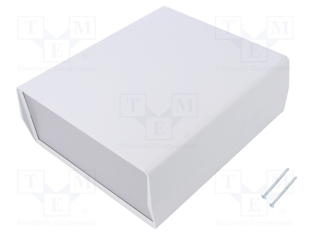 Enclosure: with panel; PCB is fastened in guides; EURO 93; ABS