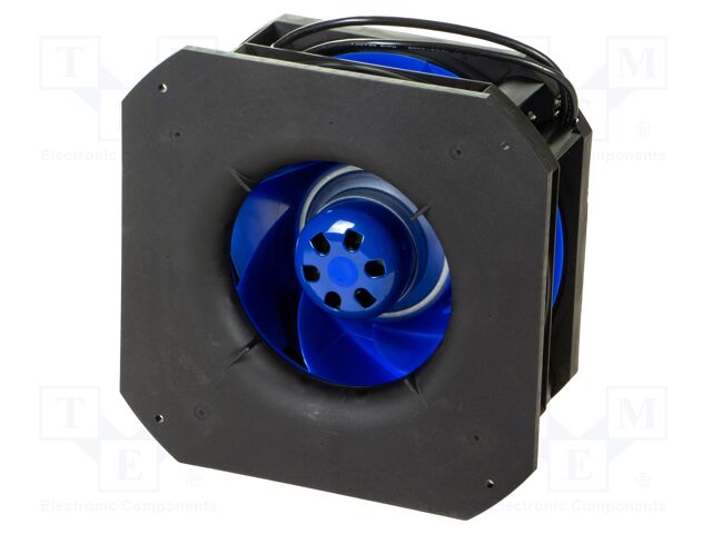 Fan: EC; radial; 270x270x132mm; ball; 2810rpm; IP54; 200÷240V