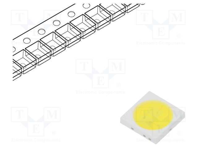 LED; SMD; 3030; white cold; 113(typ)lm; 5000(typ)K; 70; 120°; 150mA