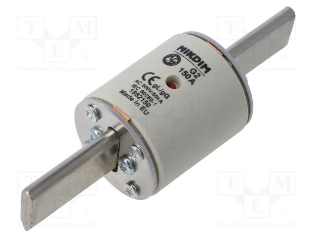 Fuse: fuse; gG; 150A; 500VAC; industrial; NHg