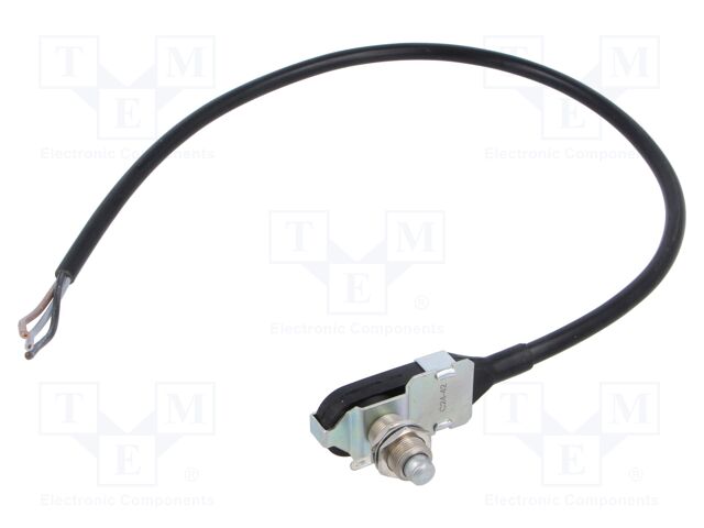 Limit switch; pin plunger with thread M12x0.75; SPDT; 5A; IP56