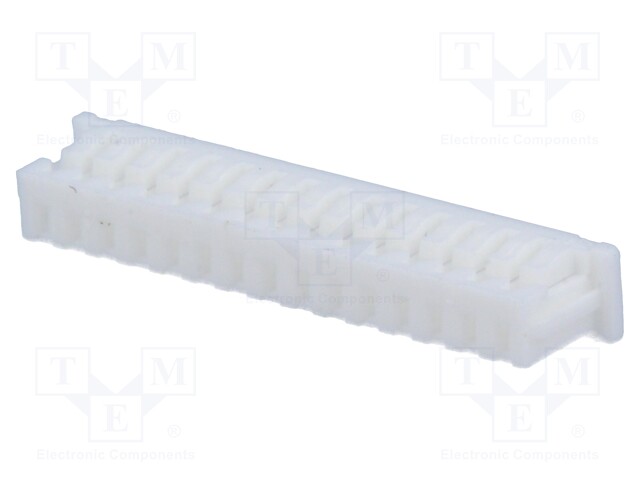 Plug; wire-board; female; PicoBlade; 1.25mm; PIN: 15; w/o contacts