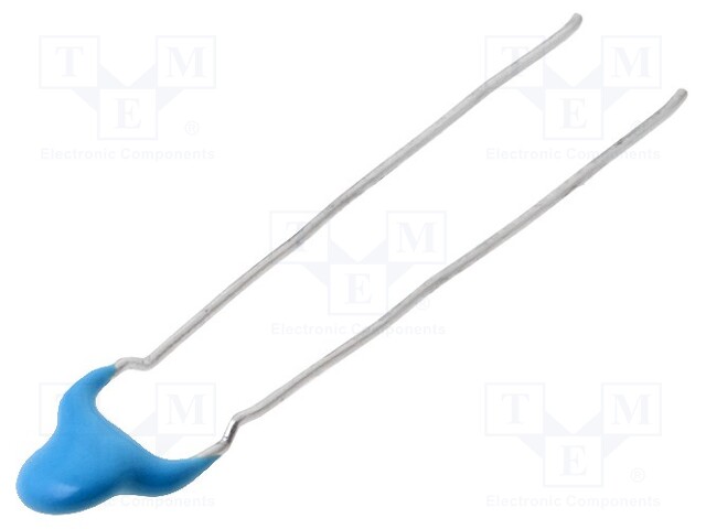 Capacitor: ceramic; 680pF; 2kV; ±10%; THT; 5mm; Ø: 7mm; Series: DEB