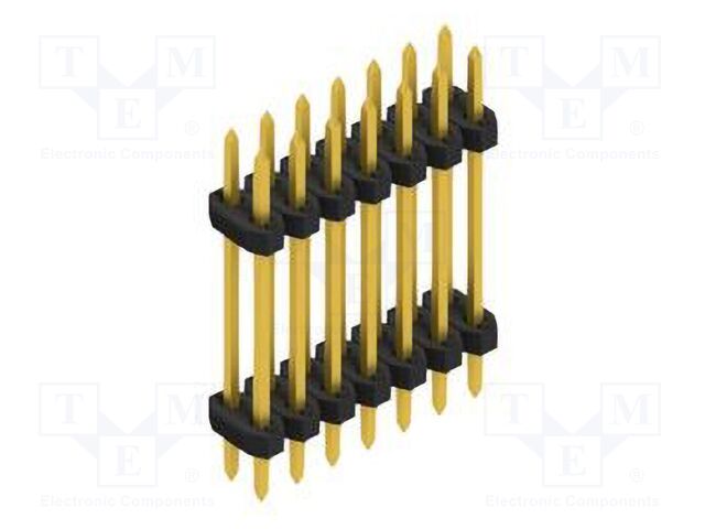 Connector: pin strips; pin header; male; PIN: 14; 2mm; THT; 2x7; 100V