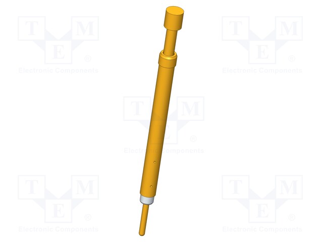 Needle-like test probe; Operational spring compression: 4.2mm