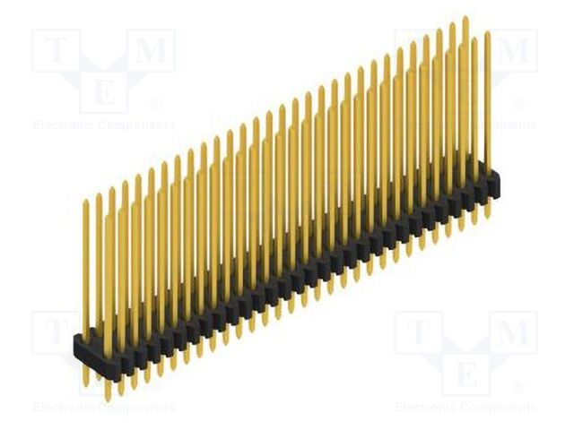 Connector: pin strips; pin header; male; PIN: 60; 1.27mm; THT; 2x30