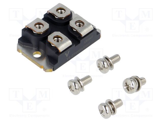 Module: IGBT; single transistor; Urmax: 1.2kV; Ic: 100A; SOT227B
