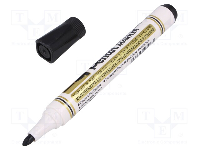 Whiteboard marker; black; MW85