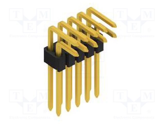 Connector: pin strips; pin header; male; PIN: 10; 1.27mm; THT; 2x5
