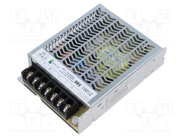 Power supply: switching; for building in; 100W; 12VDC; 0÷8.5A