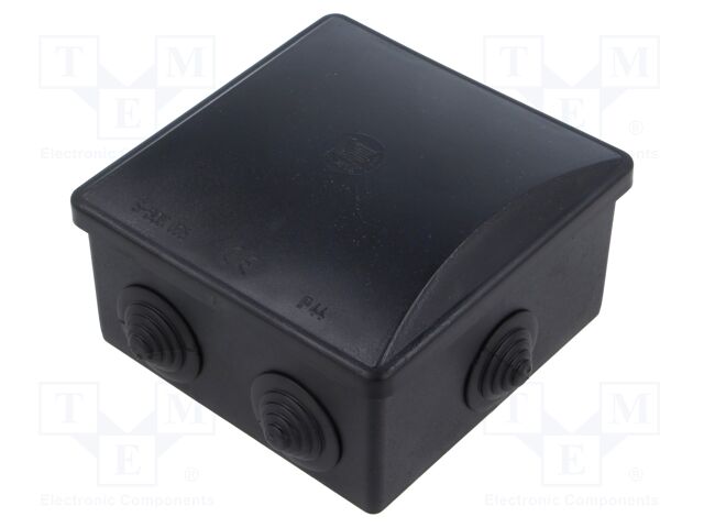 Enclosure: junction box; Ø: 80mm; Z: 40mm; wall mount; ABS; IP44