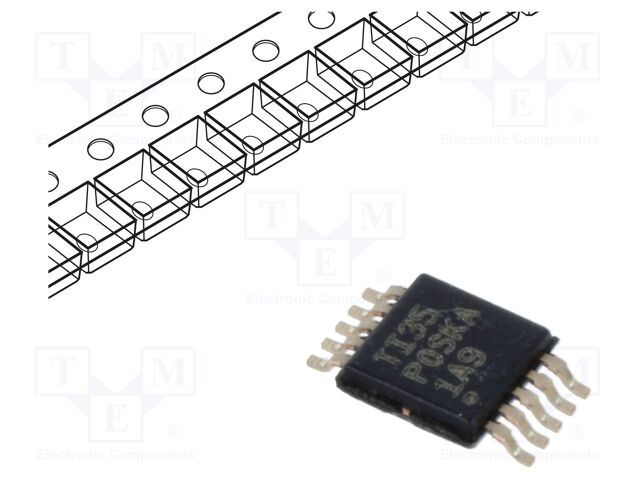 IC: analog switch; SPDT; Ch: 2; VSSOP10; 2.3÷5.5VDC; reel,tape
