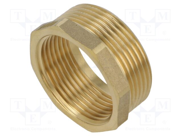 Male-female,reductive; max.6bar@<90°C,max.16bar@10°C÷30°C