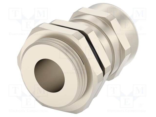 Cable gland; with long thread; M25; 1.5; IP68; Mat: brass; Entrelec