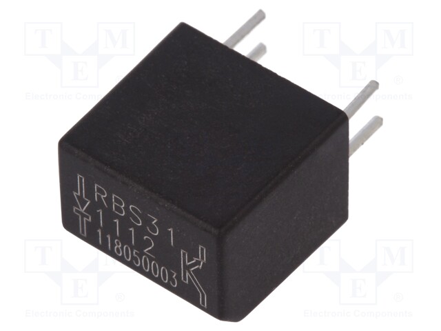Sensor: tilt; ±10°; -25÷85°C; Output conf: SPST-NO; 3.3÷5VDC