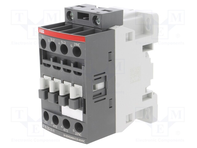 Contactor: 3-pole; NO x3; Auxiliary contacts: NC; 250÷500VAC; 16A