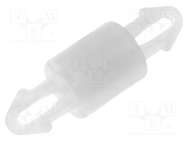 PCB distance; polyamide; L: 4mm; latch/latch; Colour: natural