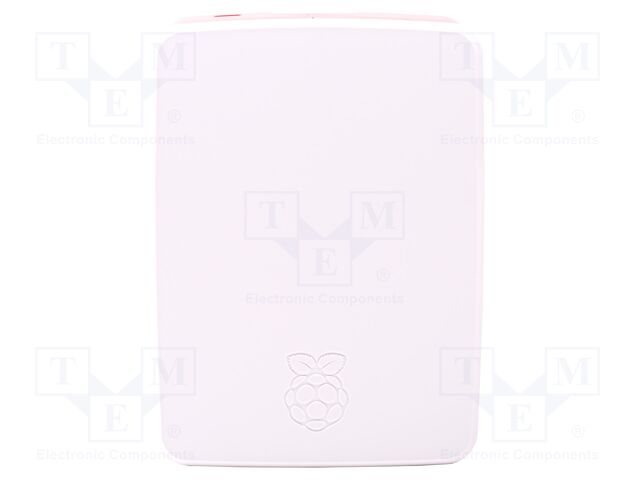 Case; Raspberry Pi 4; Enclos.mat: ABS; Colour: white-red