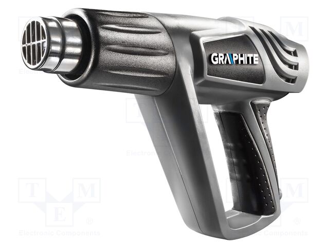 Tool: electric hot shrink gun; 2kW; 230VAC; 350l/min,500l/min