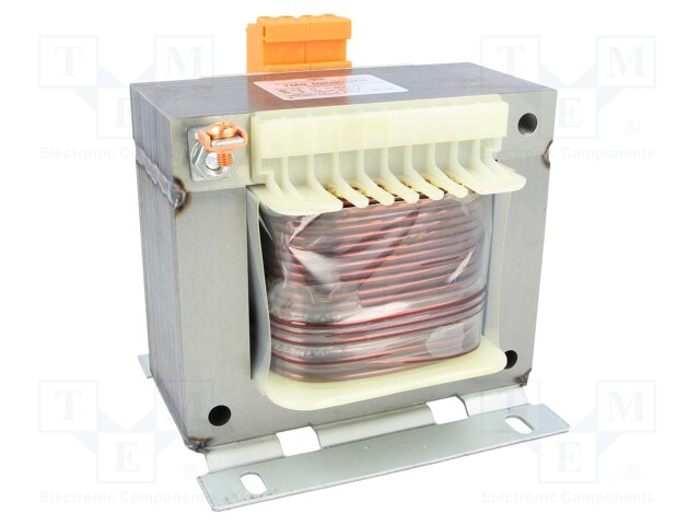 Transformer: mains; 400VA; 230VAC; 24V; Leads: terminal block; IP00